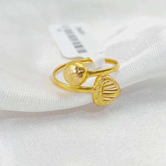 Balls Ring  Made Of 21K Yellow Gold by Saeed Jewelry-29061
