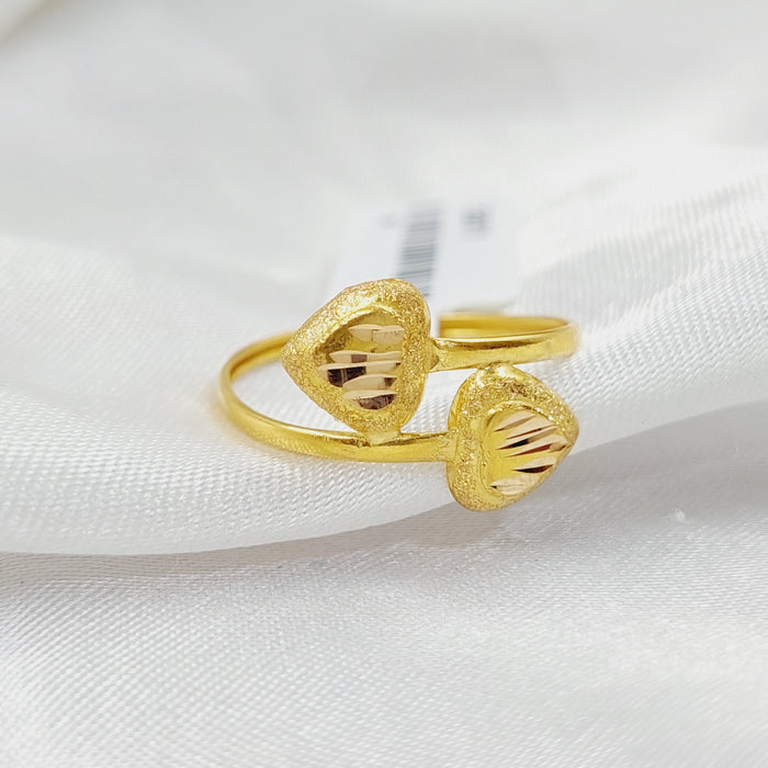 Balls Ring  Made Of 21K Yellow Gold by Saeed Jewelry-29071