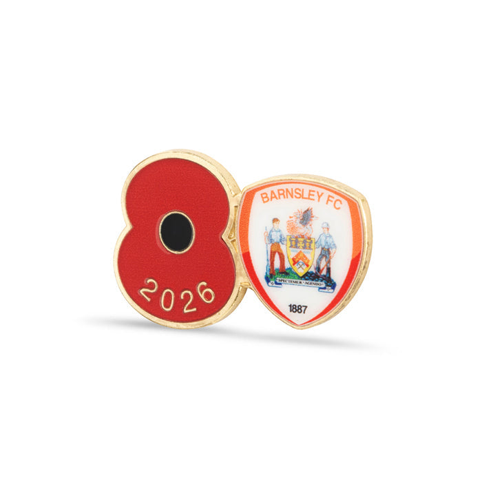 Barnsley Poppy Football Pin 2026