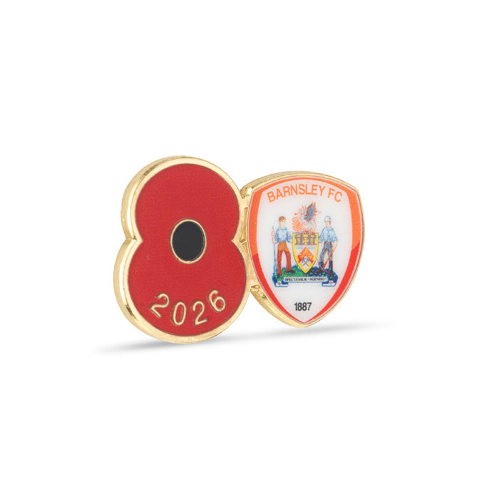 Barnsley Poppy Football Pin 2026