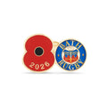 Bath Poppy Rugby Pin 2026