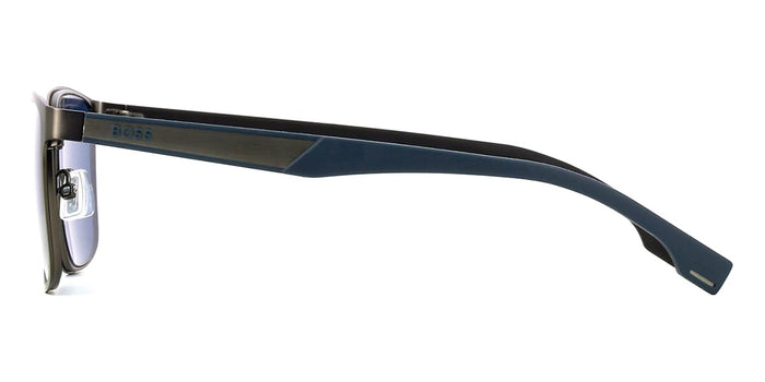 Boss 1826/S #colour_matte dark ruthenium/blue with light mirror