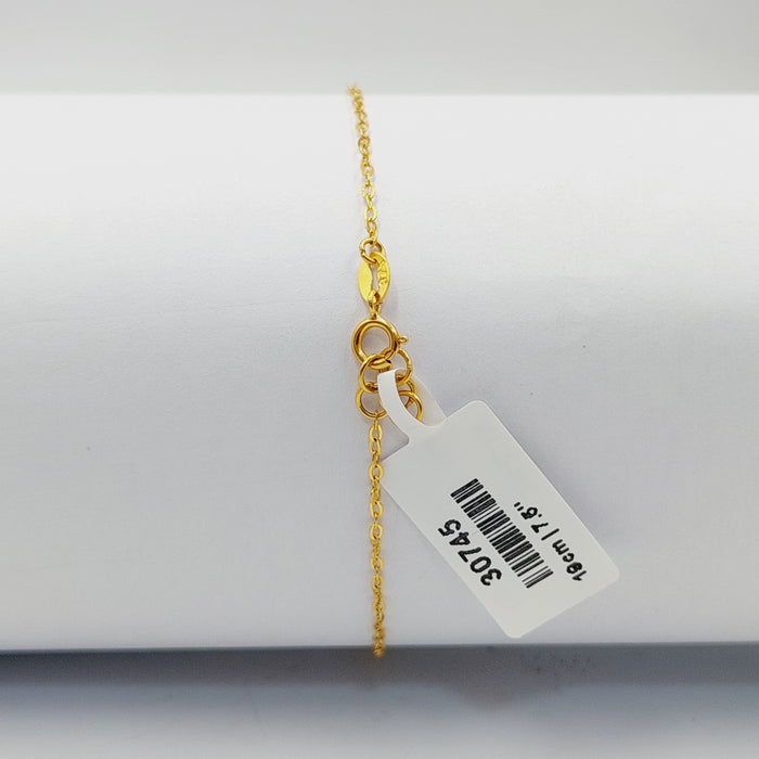 Butterfly Bracelet  Made Of 21K Yellow Gold by Saeed Jewelry-30745