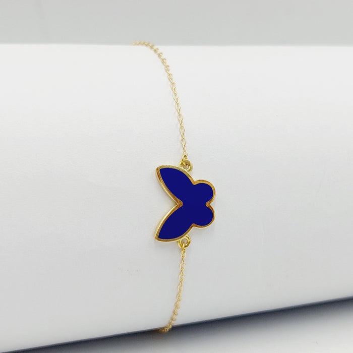 Butterfly Bracelet Made Of 18K Yellow Gold by Saeed Jewelry-28090