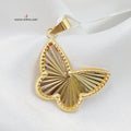 18K Gold Butterfly Pendant by Saeed Jewelry - Image 1