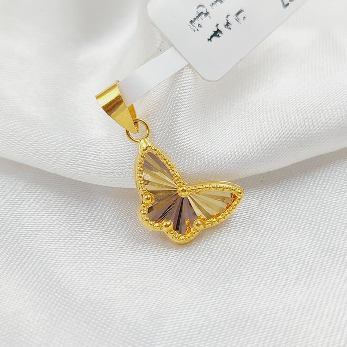 Butterfly Pendant Made Of 18K Yellow Gold by Saeed Jewelry-28518