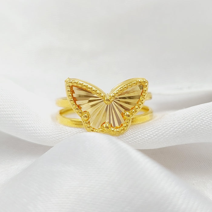Butterfly Ring Made Of 18K Yellow Gold by Saeed Jewelry-28515