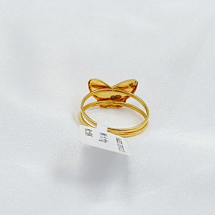 18K خاتم فراشة-مجوهرات الشيخ سعيد-Saeed Jewelry
