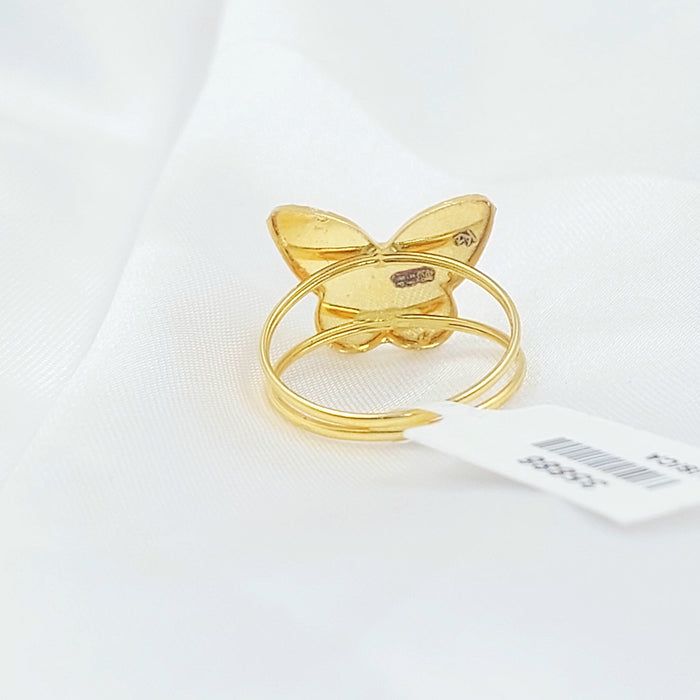 18K خاتم فراشة-مجوهرات الشيخ سعيد-Saeed Jewelry