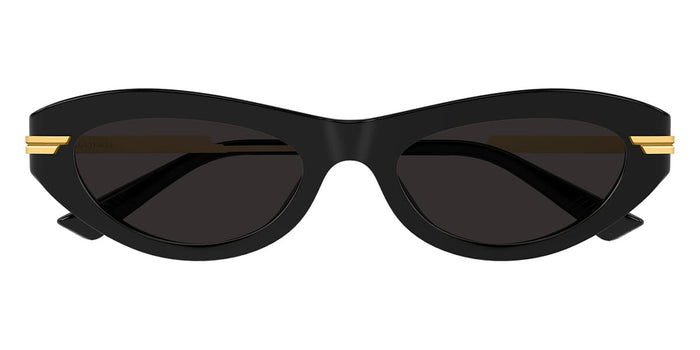 Bottega Veneta BV1368S #colour_shiny black with gold/grey