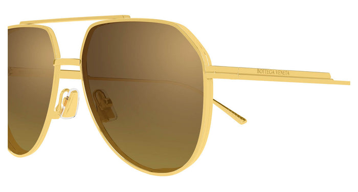 Bottega Veneta BV1465S #colour_gold-brown-mirror