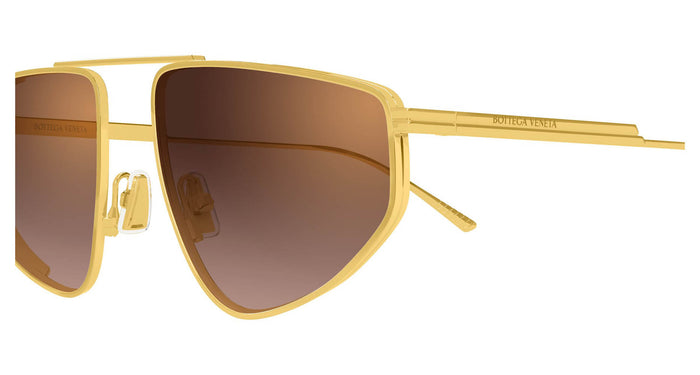 Bottega Veneta BV1466S #colour_gold-brown-mirror