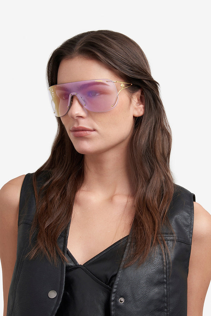 Carrera Festival Edition 3006/S #colour_gold with black/clear with red flash mirror