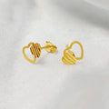 18K حلق اطفال-مجوهرات الشيخ سعيد-Saeed Jewelry