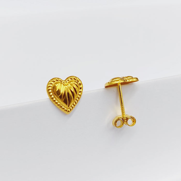 Children's Earrings  Made Of 18K Yellow Gold by Saeed Jewelry-29549