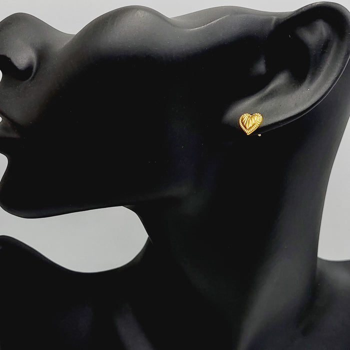 Children's Earrings  Made Of 18K Yellow Gold by Saeed Jewelry-29550