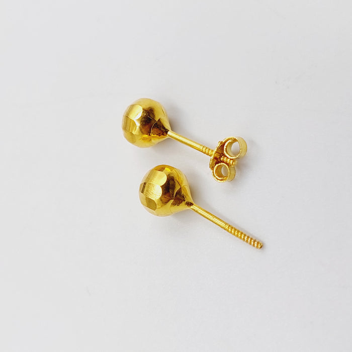 Children's Earrings  Made Of 18K Yellow Gold by Saeed Jewelry-29544