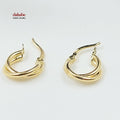 18K حلق ذبلة اطفال-مجوهرات الشيخ سعيد-Saeed Jewelry