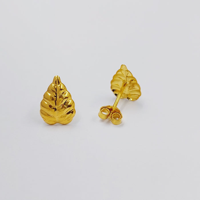 18K حلق برغي اطفال-مجوهرات الشيخ سعيد-Saeed Jewelry
