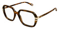 Chloe CH0205O #colour_havana with silver