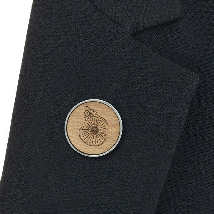 Churchill Poppy Lapel Pin
