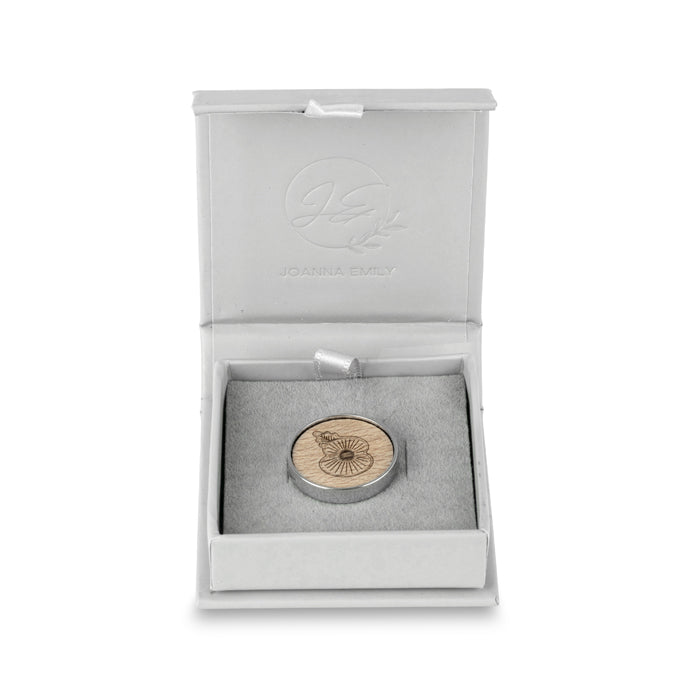 Churchill Poppy Lapel Pin