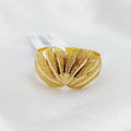 21K Classic Ring Made of 21K Yellow Gold by Saeed Jewelry-21377