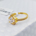21K Gold Classic Ring by Saeed Jewelry - Image 1