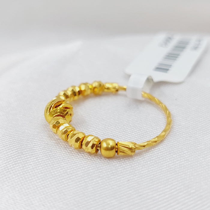 21K Gold Classic Ring by Saeed Jewelry - Image 4