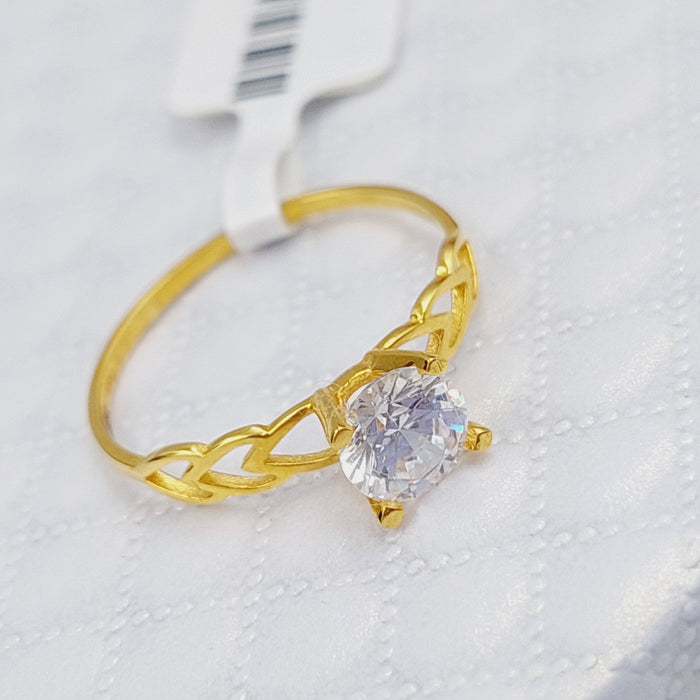 21K Gold Classic Ring by Saeed Jewelry - Image 5