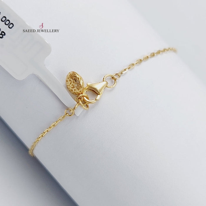 18K Colorful Bracelet Made of 18K Yellow Gold by Saeed Jewelry-25114