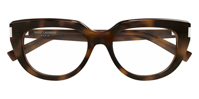 Saint Laurent Corner Angle SL 828 #colour_shiny dark havana