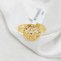 Crown Ring  Made Of 21K Yellow Gold by Saeed Jewelry-30061