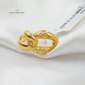 Cuban Links Ring Made Of K Yellow Gold by Saeed Jewelry-27889