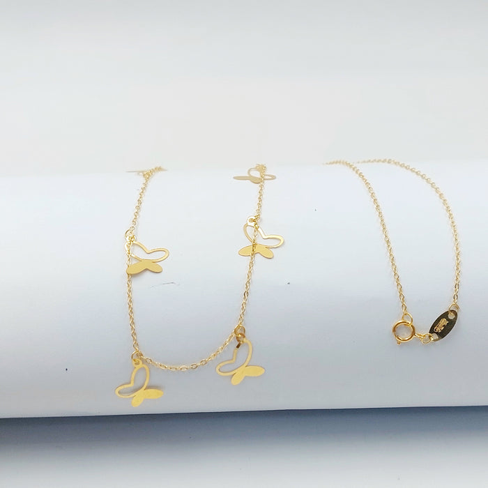 18K عقد دنانديش-مجوهرات الشيخ سعيد-Saeed Jewelry