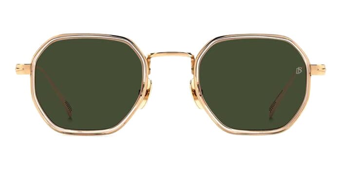David Beckham DB1097/S #colour_gold and brown/green