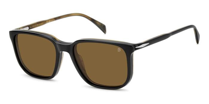 David Beckham DB1210/C #colour_black on yellowbrown