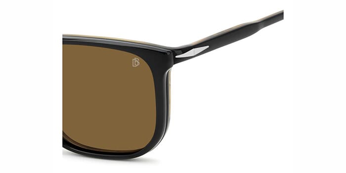 David Beckham DB1210/C #colour_black on yellowbrown