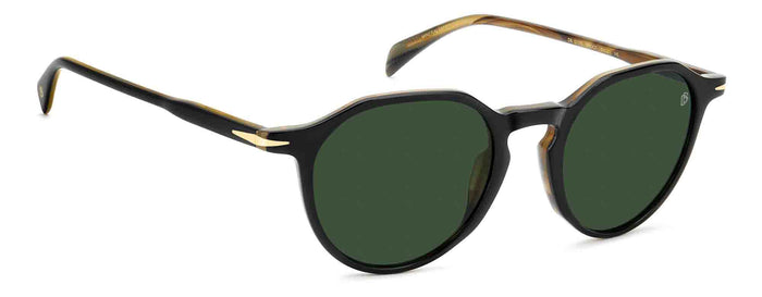 David Beckham DB1217/S #colour_black-yellow-green