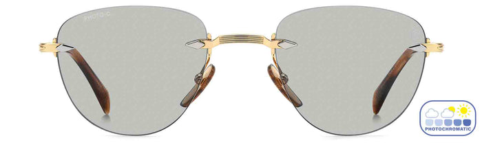 David Beckham DB1224/S #colour_gold-horn-green-photochromic