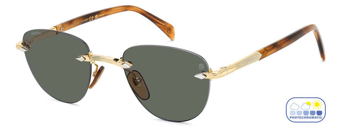 David Beckham DB1224/S #colour_gold-horn-green-photochromic