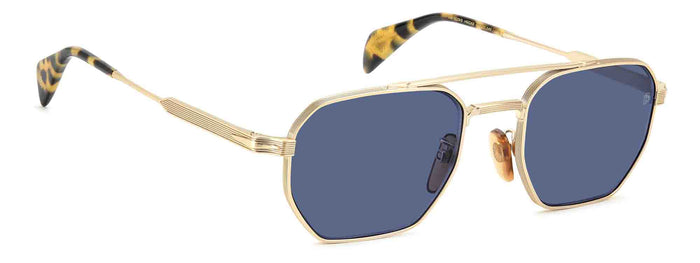 David Beckham DB1229/S #colour_gold-havana-blue-avio