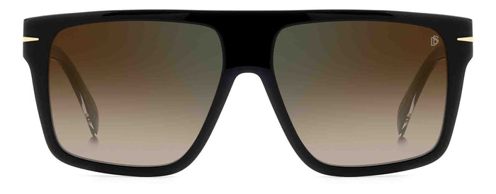 David Beckham DB7149/S Black/Brown-Green Gradient Mirror #colour_black-brown-green-gradient-mirror