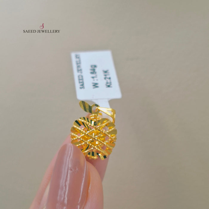 21K تعليقة خفيف اكسترا-مجوهرات الشيخ سعيد-Saeed Jewelry