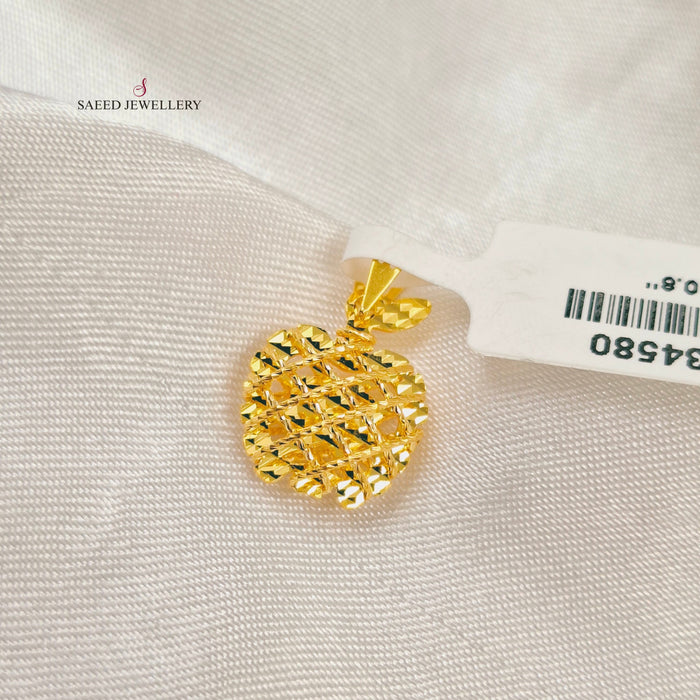 21K تعليقة خفيف اكسترا-مجوهرات الشيخ سعيد-Saeed Jewelry