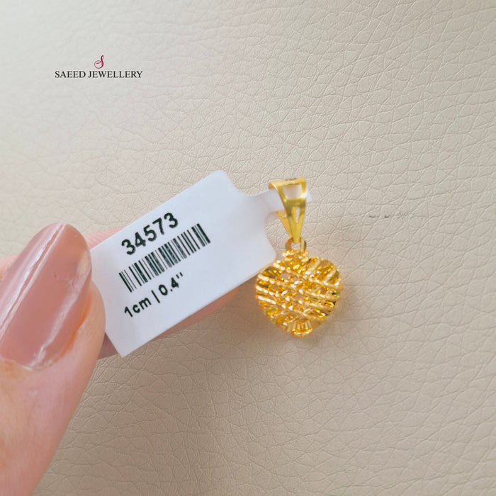 21K تعليقة خفيف اكسترا-مجوهرات الشيخ سعيد-Saeed Jewelry