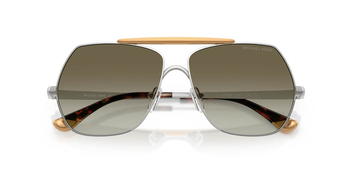 Michael Kors Denver MK1173 Shiny Silver/Green Gradient #colour_shiny-silver-green-gradient