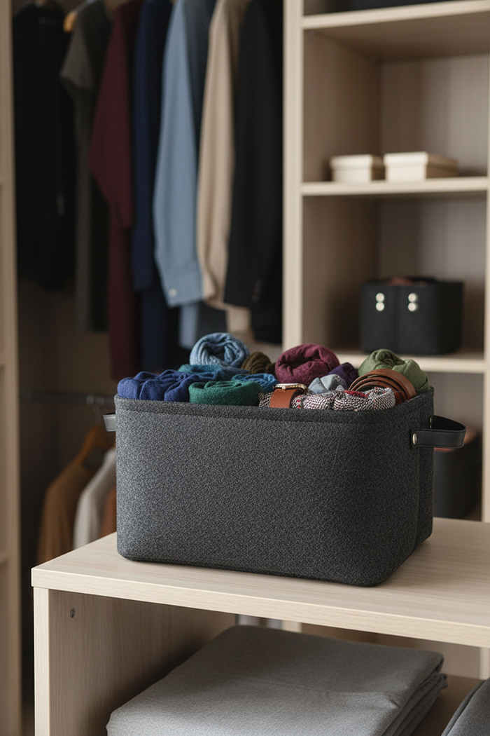 Desktop Storage Basket