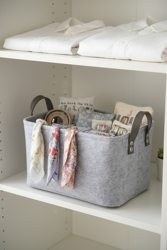 Desktop Storage Basket
