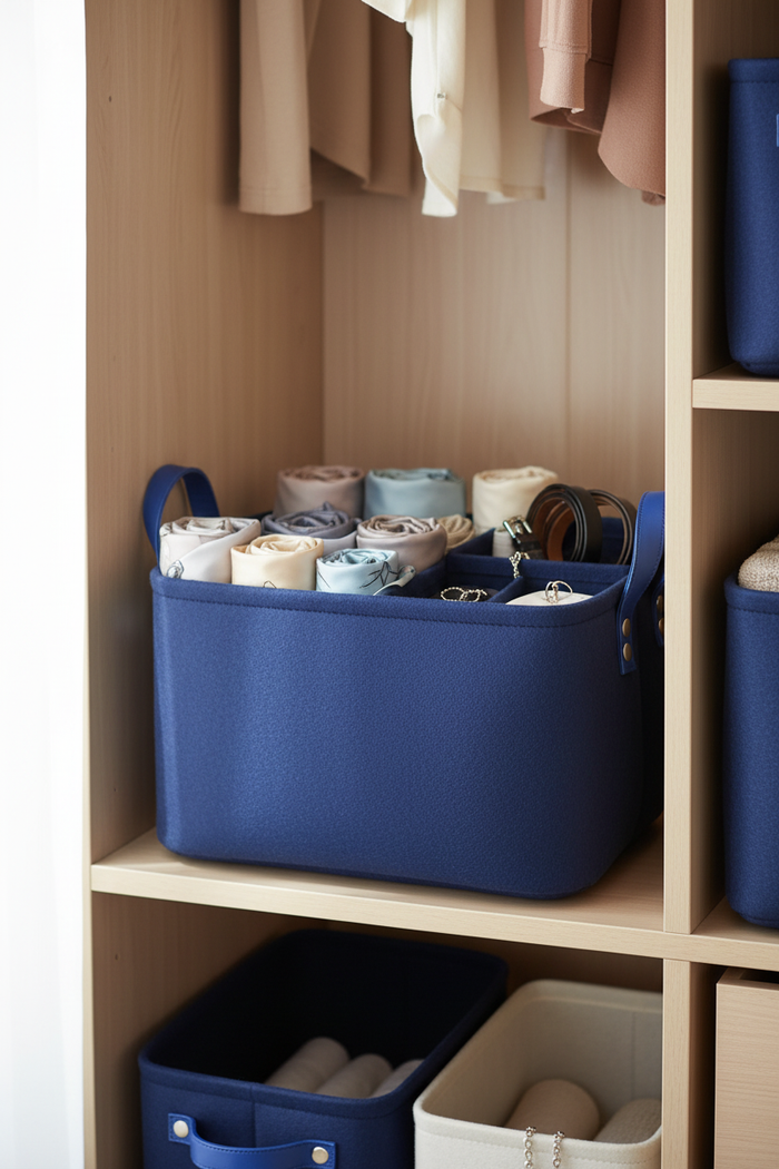 Desktop Storage Basket
